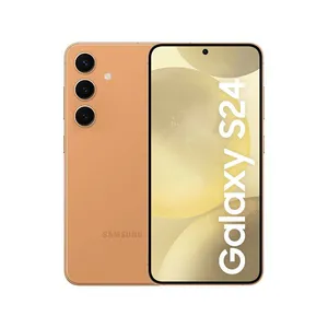 Celular Samsung Galaxy S24, 128GB, 8GB de RAM, Tela de 6.2", Galaxy AI Laranja