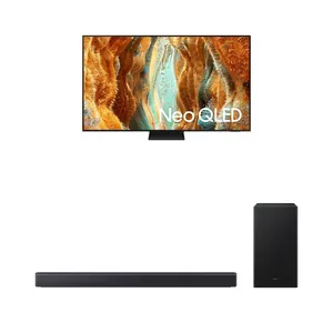 Samsung Vision AI TV 55" NEO QLED Ultra 4K QN70F + Soundbar Samsung HW-B450F Combo