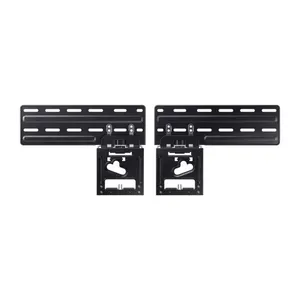 Suporte de parede Slim para TVs 2021, 2022, 2023 e 2024 Preto