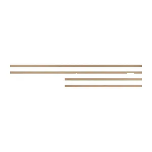Moldura para Smart TV 65" The Frame Pro Bege Amadeirado
