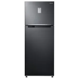 Geladeira Frost Free Samsung RT43 com POWERvolt Inverter Duplex 440L Black Inox Look Bivolt