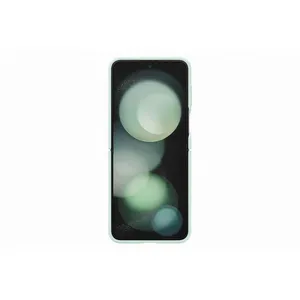 Capa Protetora Samsung Galaxy Z Flip5 Silicone com argola Verde Claro