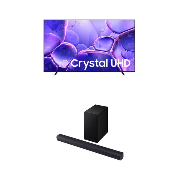 Samsung Smart TV 85" Crystal UHD 4K U8600F + Soundbar HW-B450F Combo
