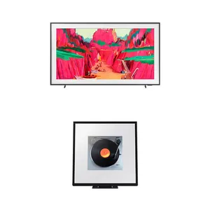 Samsung Vision AI TV 75" The Frame Pro 4K LS03FW + Music Frame LS60D Combo