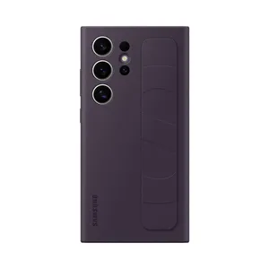 Capa Protetora Silicone com Cinta Galaxy S24 Ultra Violeta Escura
