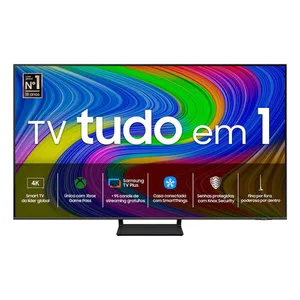 Samsung Smart TV 55" QLED 4K 55Q65DB 2024, Modo Game, Tela sem limites, Design slim, Visual livre de cabos, Alexa built 55"