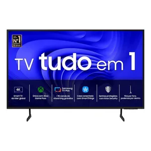 Samsung Smart TV 70" UHD 4K 70DU7700, Processador Crystal 4K, Gaming Hub, Controle SolarCell, Alexa built in 70"