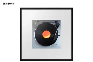 Music Frame Samsung LS60D, Dolby Atmos®, Sincronia Sonora e Alexa Built-in Preto