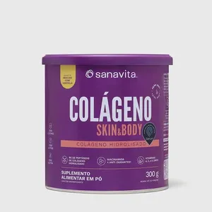Colágeno Skin & Body 300g Abacaxi com hortelã | 30 doses