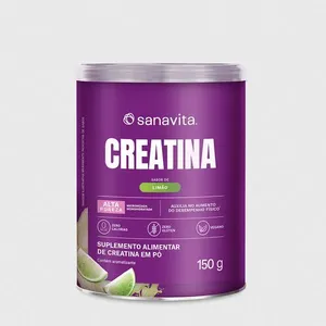 Creatina Com Sabor Limão. 150G | 38 Doses