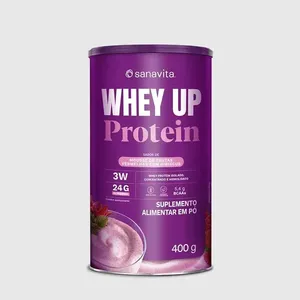 Whey Up Protein Mousse de Frutas Vermelhas com Hibiscus. 400g | Cerca de 13 doses