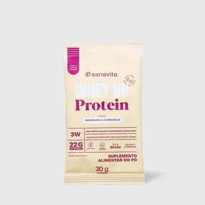 Whey UP - Sachê BAUNILHA E CARAMELO. 30G