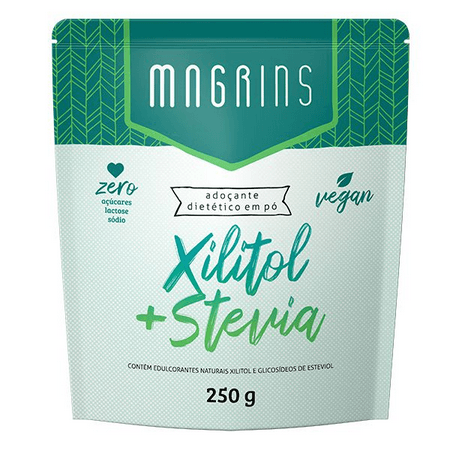 Adoçante Stevita Magrins Vegan Xilitol 250G @