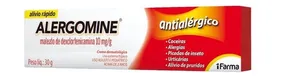 Alergomine 10mg/g Creme Dermatológico 30g