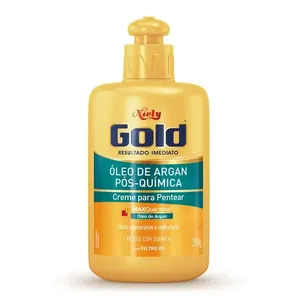 Creme de Pentear Niely Gold Pós-Química Óleo de Argan 250g