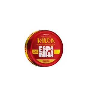 Bala Valda Campeões Espenha Sabor Torrone 50g Edição Limitada