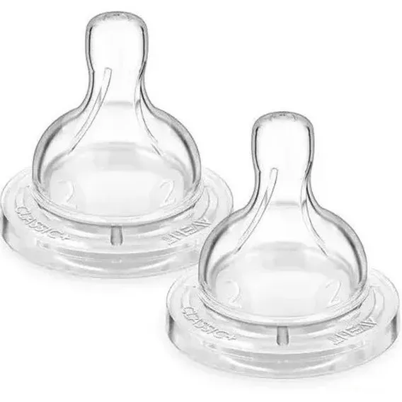 Bico de Mamadeira Philips Avent Anti Colica Número 2 com 2 unidades