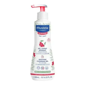 Gel Lavante Calmante Mustela Bebê Pele Muito Sensível 300ml