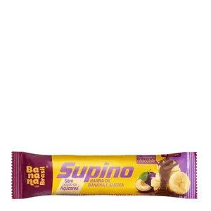 Barra de Frutas Supino Zero Banana e Ameixa 24g