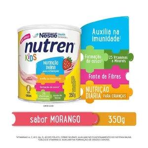 Complemento Alimentar Nutren Kids Morango 350g