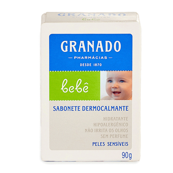Sabonete Em Barra Granado Bebê Peles Sensíveis 90g