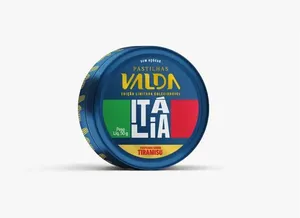 Bala Valda Campeões Italia Sabor Tiramisu 50g Edição Limitada