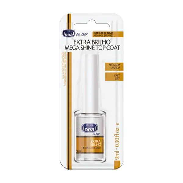 Ideal Esmalte Extra Brilho Oleo De Argan 9Ml Ideal Esmalte Extra Brilho Óleo de Argan 9ml
