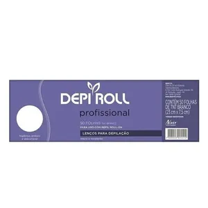 Tecido TNT para Depilação Depi Roll 50 Unidades