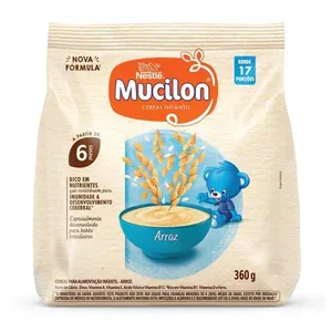 Mucilon Nestlé Arroz Sachê 360g