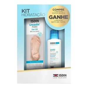 Kit ISDIN Ureadin Creme para os Pés Podos Gel 80,25g + Bath Gel 100ml