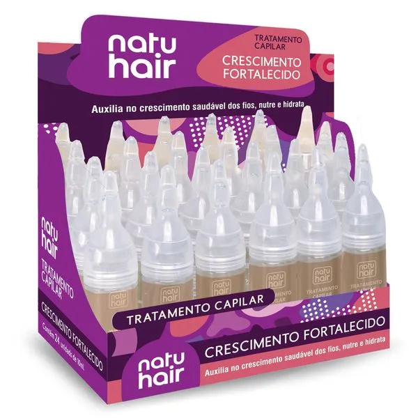 Tratamento capilar NatuHair Crescimento fortalecido 10ml