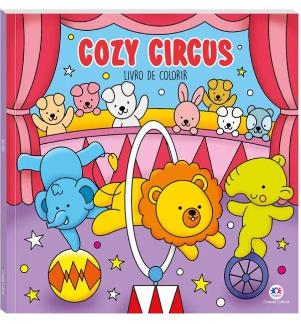 LIVRO PRA COLORIR COMFY CIRCO
