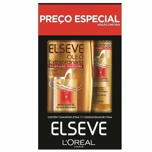 KIT SH+COND ELSEVE OLEO EXTRA 375ML+170ML