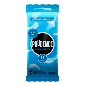 Preservativo Prudence Ultra Sensível 6 Unidades