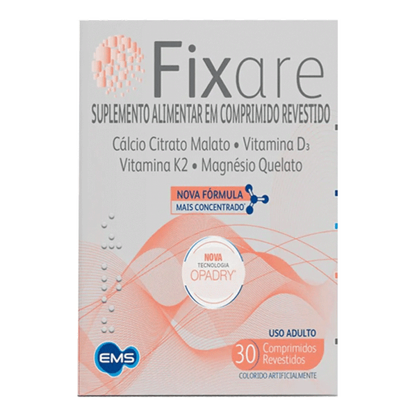 Suplemento Alimentar Fixare EMS 30 Comprimidos
