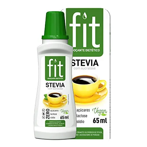 Adoçante Stevita Fit Vegan Stevia+Sucralose 65Ml @
