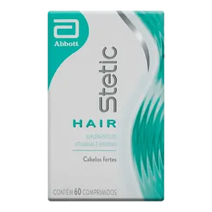 Stetic Hair Suplemento Vitamínico Abbott 60 Comprimidos