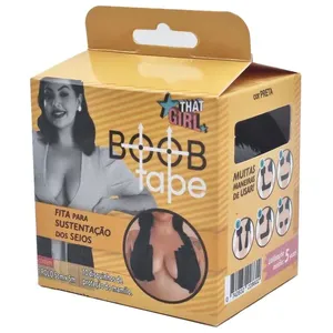 FITA SEIOS THAT GIRL BOOB TAPE PRETO