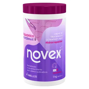 Creme de Tratamento Capilar Novex Hialurônico Harmonização Capilar 1kg