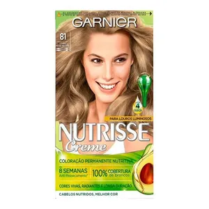 Tinta de Cabelo Garnier Nutrisse Creme 81 Louro Paixão Nacional