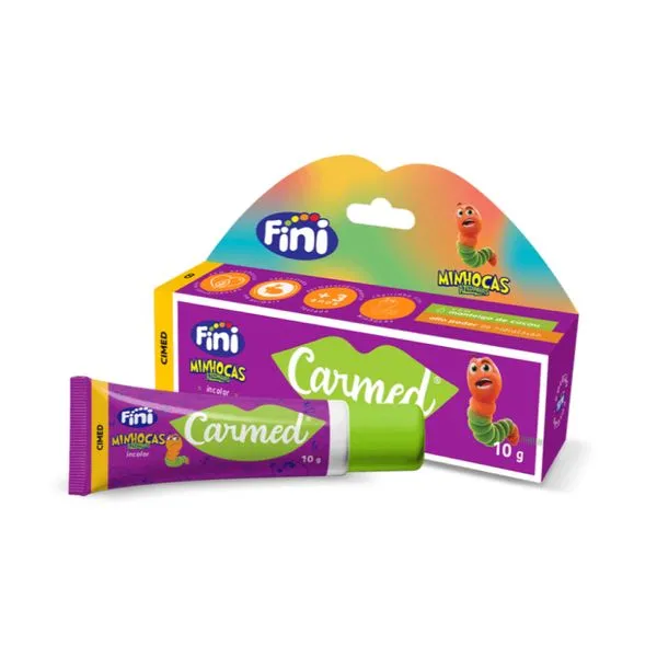 Hidratante Labial Carmed Fini Minhocas Azedinhas 10g