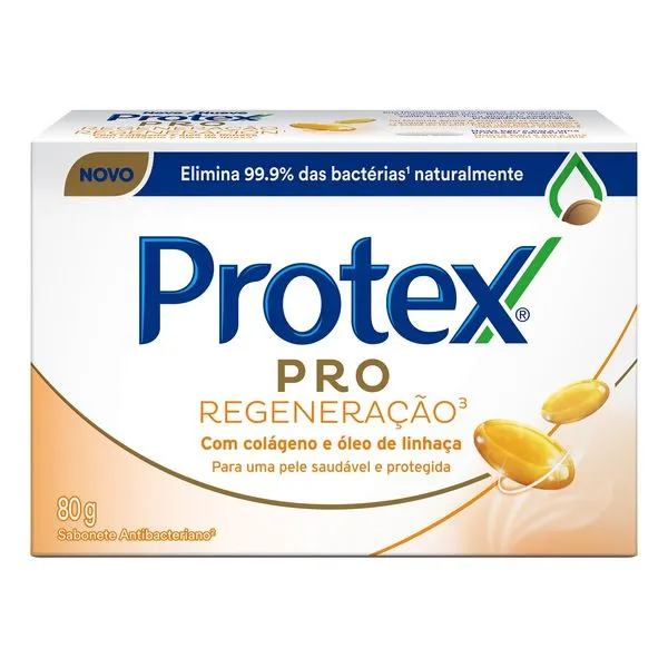 Sabonete em Barra Protex Pro Regeneração Antibacteriano 80g