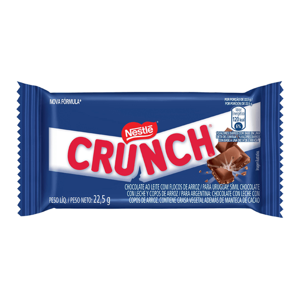 Chocolate Ao Leite Crunch Nestlé 22,5g