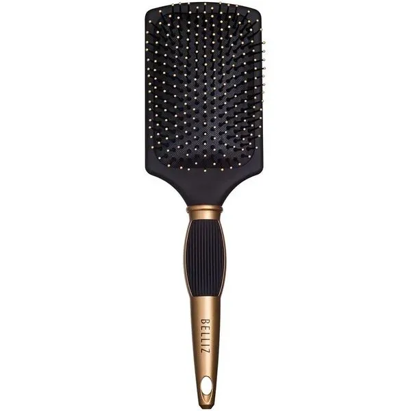 Escova de Cabelo Raquete Belliz Black Gold BELLIZ ESCOVA BLACK GOLD RAQUETE - 798