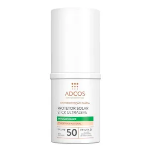 Protetor Solar Facial Adcos FPS 50 Ultra Leve Nude 15g Stick