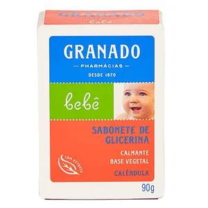 Sabonete em Barra De Glicerina Infantil Granado Bebê Calêndula 90g