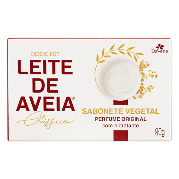Davene Sabonete Leite De Aveia Clássico 90g
