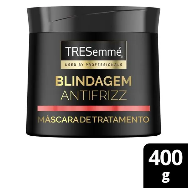 Máscara de Tratamento TRESemmé Blindagem Antifrizz Queratina e Ácido Hialurônico 400g