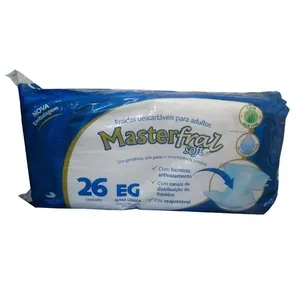 Fralda Geriátrica Masterfral Soft Pacote Econômico EG 26 Unidades