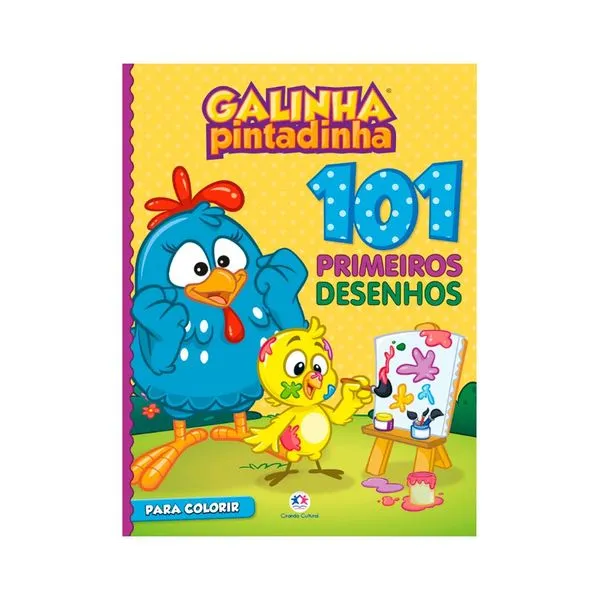 Livro Galinha Pintadinha Com 1 101 Primeiros Desenhos
